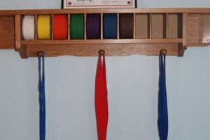 DIY Martial Arts Belt Rack Plans: Woodworking Display Safem Fabrication - Precision Engineering & Custom Manufacturing Solutions DIY Martial Arts Belt Rack Plans: Woodworking Display | Safem Fabrication - Precision Engineering & Custom Manufacturing Solutions