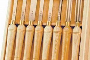Shop PSI LCHSS8 Wood Lathe Chisel Set - [Project Ideas] | Step-by-Step Guides, Tools & Inspiration to Build Beautiful Wooden Decor on a Budget