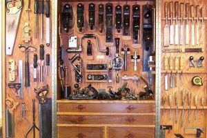 Organize with a Fine Woodworking Tool Cabinet [Guide] | Step-by-Step Guides, Tools & Inspiration to Build Beautiful Wooden Decor on a Budget