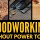 Handcrafted: Woodworking Without Power Tools Guide | Step-by-Step Guides, Tools & Inspiration to Build Beautiful Wooden Decor on a Budget