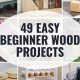 Simple & Fun Easy Woodworking Projects for Beginners - DIY | Step-by-Step Guides, Tools & Inspiration to Build Beautiful Wooden Decor on a Budget
