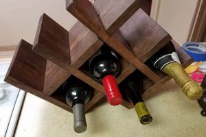 DIY Woodworking Projects Wine Rack: Build Your Own! | Step-by-Step Guides, Tools & Inspiration to Build Beautiful Wooden Decor on a Budget