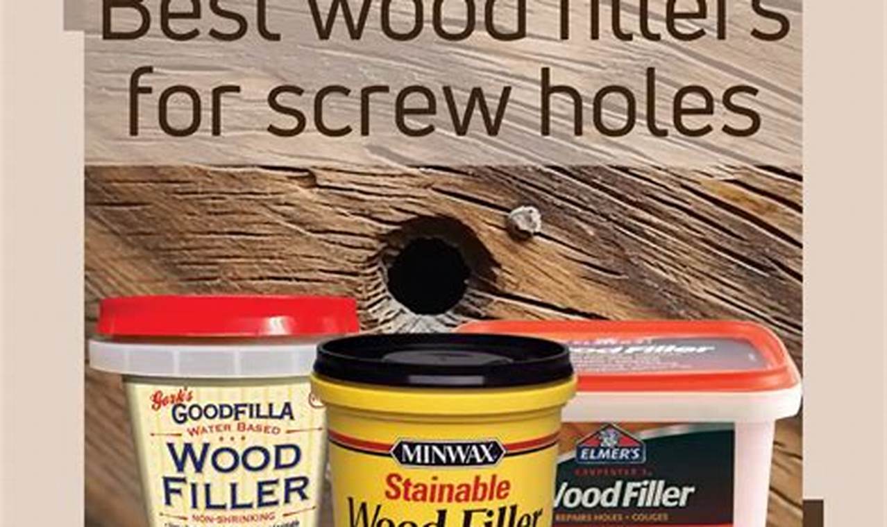 Top Wood Filler: Find the Best for Woodworking Projects! | Step-by-Step Guides, Tools & Inspiration to Build Beautiful Wooden Decor on a Budget