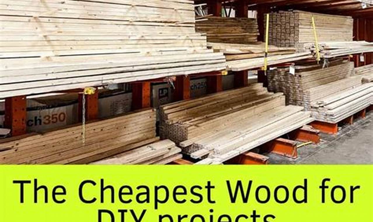 Best Cheap Wood for Woodworking: Budget Wood Guide | Step-by-Step Guides, Tools & Inspiration to Build Beautiful Wooden Decor on a Budget