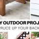 Easy DIY Outdoor Woodworking Projects for Your Patio! | Step-by-Step Guides, Tools & Inspiration to Build Beautiful Wooden Decor on a Budget