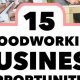 Top Woodworking Business Opportunities Ideas [2024] | Step-by-Step Guides, Tools & Inspiration to Build Beautiful Wooden Decor on a Budget