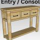 Easy Entry Table Plans: Woodworking Table Guide | Step-by-Step Guides, Tools & Inspiration to Build Beautiful Wooden Decor on a Budget