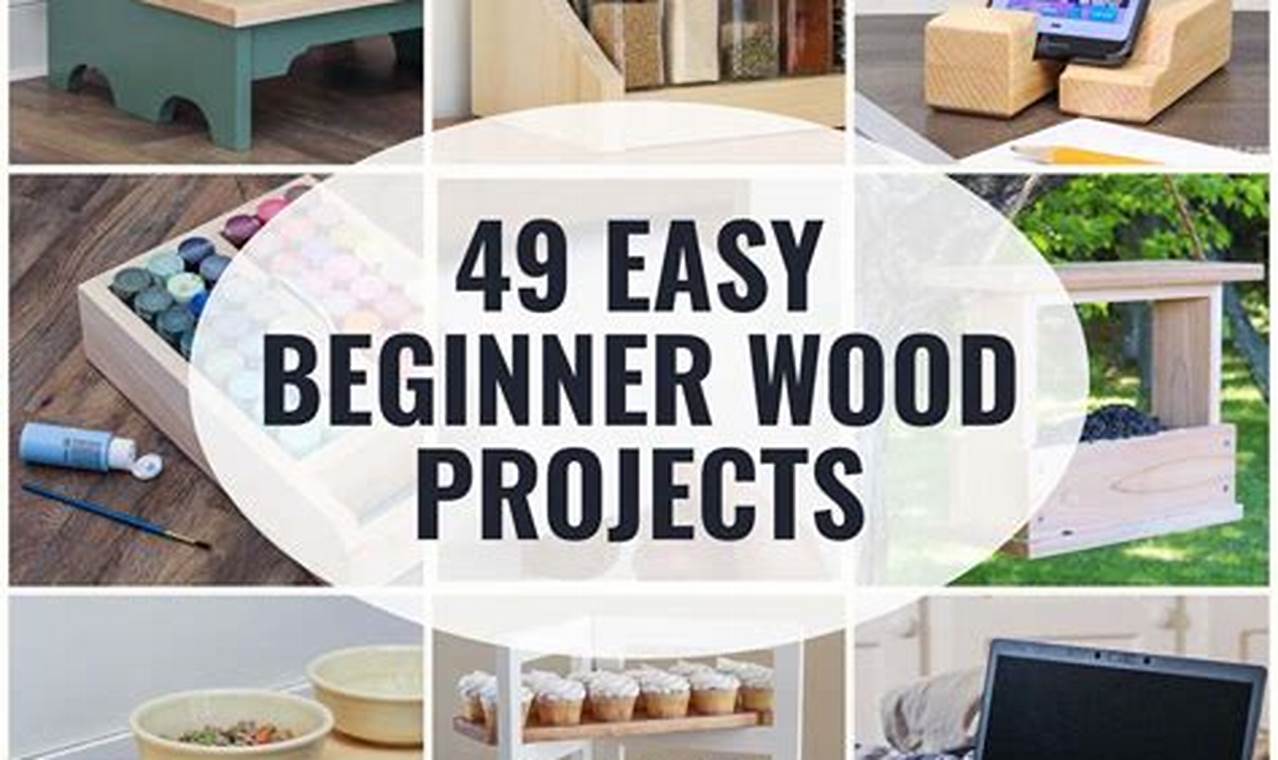 Easy Small Beginner Woodworking Projects: Build Now! | Step-by-Step Guides, Tools & Inspiration to Build Beautiful Wooden Decor on a Budget