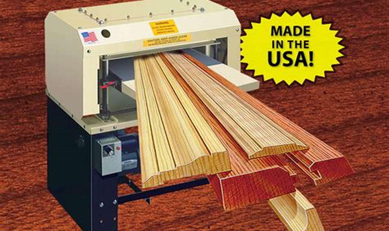 Wood Molding Machine Woodworking: Profiles &amp; Projects | Step-by-Step Guides, Tools & Inspiration to Build Beautiful Wooden Decor on a Budget