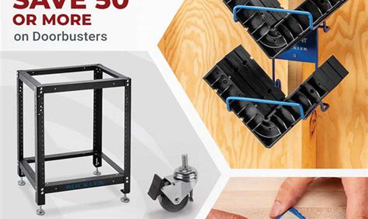 Shop Rockler Woodworking Store: Tools & More! | Step-by-Step Guides, Tools & Inspiration to Build Beautiful Wooden Decor on a Budget