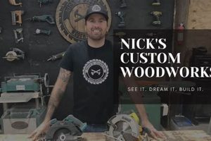 Custom: Nick's Custom Woodworks - Unique Wood Art | Step-by-Step Guides, Tools & Inspiration to Build Beautiful Wooden Decor on a Budget