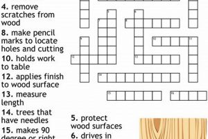 Solve Woodworking Tools Crossword Puzzle: Fun &amp; Tools! | Step-by-Step Guides, Tools & Inspiration to Build Beautiful Wooden Decor on a Budget