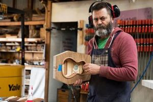 Watch Nick Offerman's Woodworking Show: Craft & Comedy! Step-by-Step Guides, Tools & Inspiration to Build Beautiful Wooden Decor on a Budget Watch Nick Offerman's Woodworking Show: Craft & Comedy! | Step-by-Step Guides, Tools & Inspiration to Build Beautiful Wooden Decor on a Budget