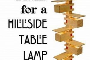 Download: Woodworking Plans for Hillside Table Lamp Project Step-by-Step Guides, Tools & Inspiration to Build Beautiful Wooden Decor on a Budget Download: Woodworking Plans for Hillside Table Lamp Project | Step-by-Step Guides, Tools & Inspiration to Build Beautiful Wooden Decor on a Budget