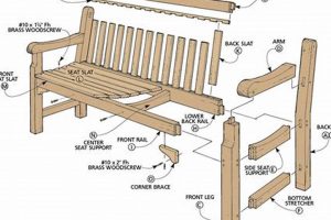 DIY Outdoor Bench Woodworking Plans: Build a Great Bench | Step-by-Step Guides, Tools & Inspiration to Build Beautiful Wooden Decor on a Budget