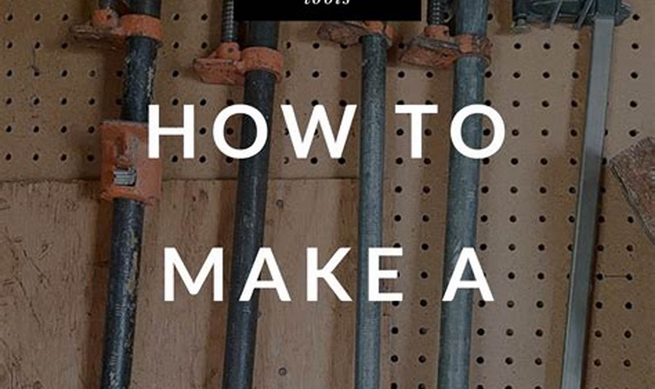 DIY Pipe Clamps for Woodworking: Build Stronger! | Step-by-Step Guides, Tools & Inspiration to Build Beautiful Wooden Decor on a Budget