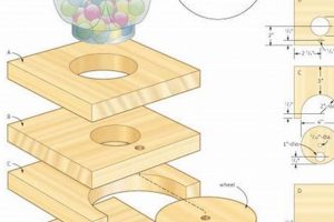 DIY Gumball Machine Woodworking Plans: Build Your Own! | Step-by-Step Guides, Tools & Inspiration to Build Beautiful Wooden Decor on a Budget