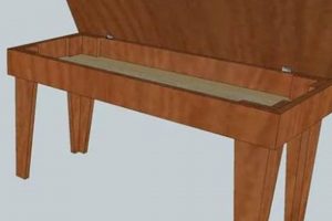 Easy Piano Bench Plans Woodworking: Build Your Own! | Step-by-Step Guides, Tools & Inspiration to Build Beautiful Wooden Decor on a Budget