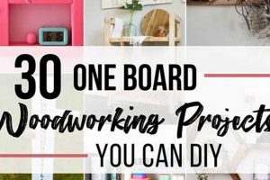 Easy 1 Board Woodworking Projects: DIY Plans & Ideas | Step-by-Step Guides, Tools & Inspiration to Build Beautiful Wooden Decor on a Budget