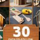 Beginner's Woodworking Easy Projects: Simple Builds | Step-by-Step Guides, Tools & Inspiration to Build Beautiful Wooden Decor on a Budget