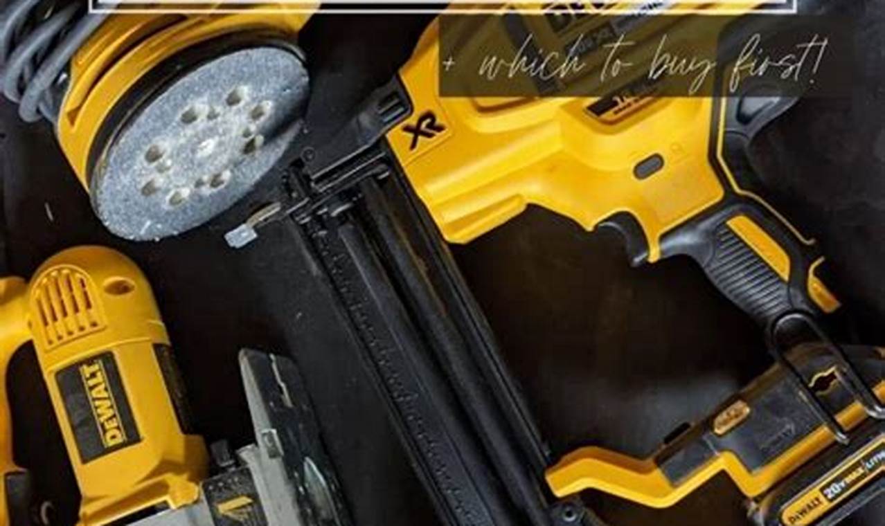 Beginner's Guide: Which Woodworking Tools to Buy First - Toolkit | Step-by-Step Guides, Tools & Inspiration to Build Beautiful Wooden Decor on a Budget