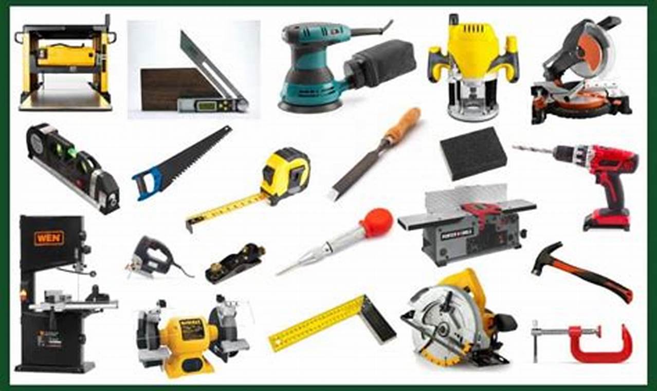 Essential Different Woodworking Tools: A Beginner's Guide | Step-by-Step Guides, Tools & Inspiration to Build Beautiful Wooden Decor on a Budget